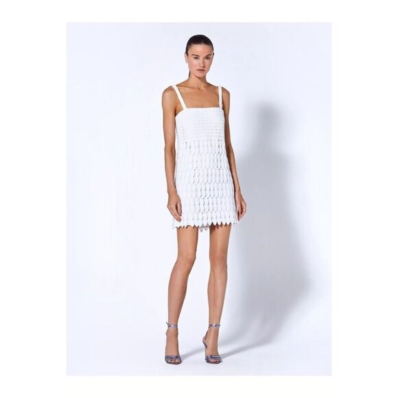 Alexis Velies White Dress Large New - Picture 1 of 9